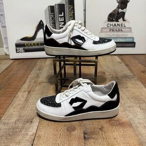 Bons baisers de Paname LOULOU - BLANC NOIR GLITTER